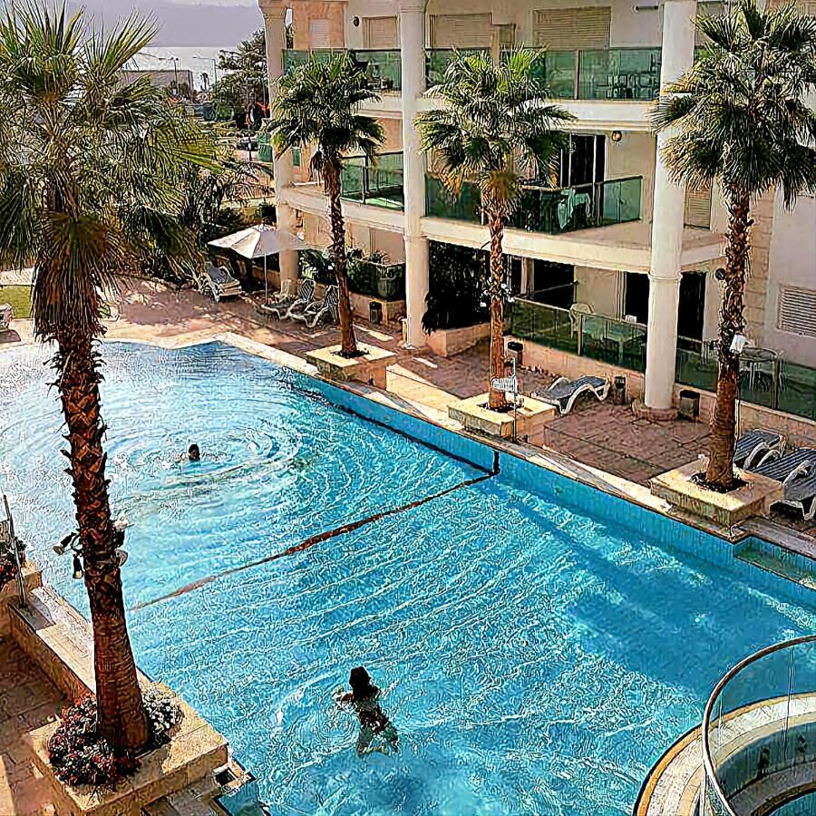 Milana'S Deluxe With Big Patio And Pool Apartment เอลัต ภายนอก รูปภาพ